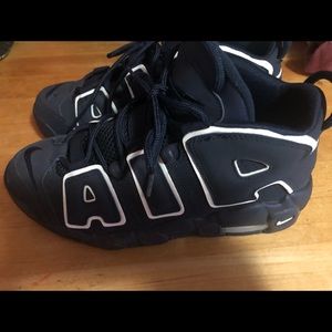 Nike sneakers , blue , worn a few times